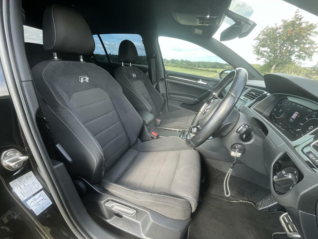 Volkswagen Golf R GJ18BPO Black #2