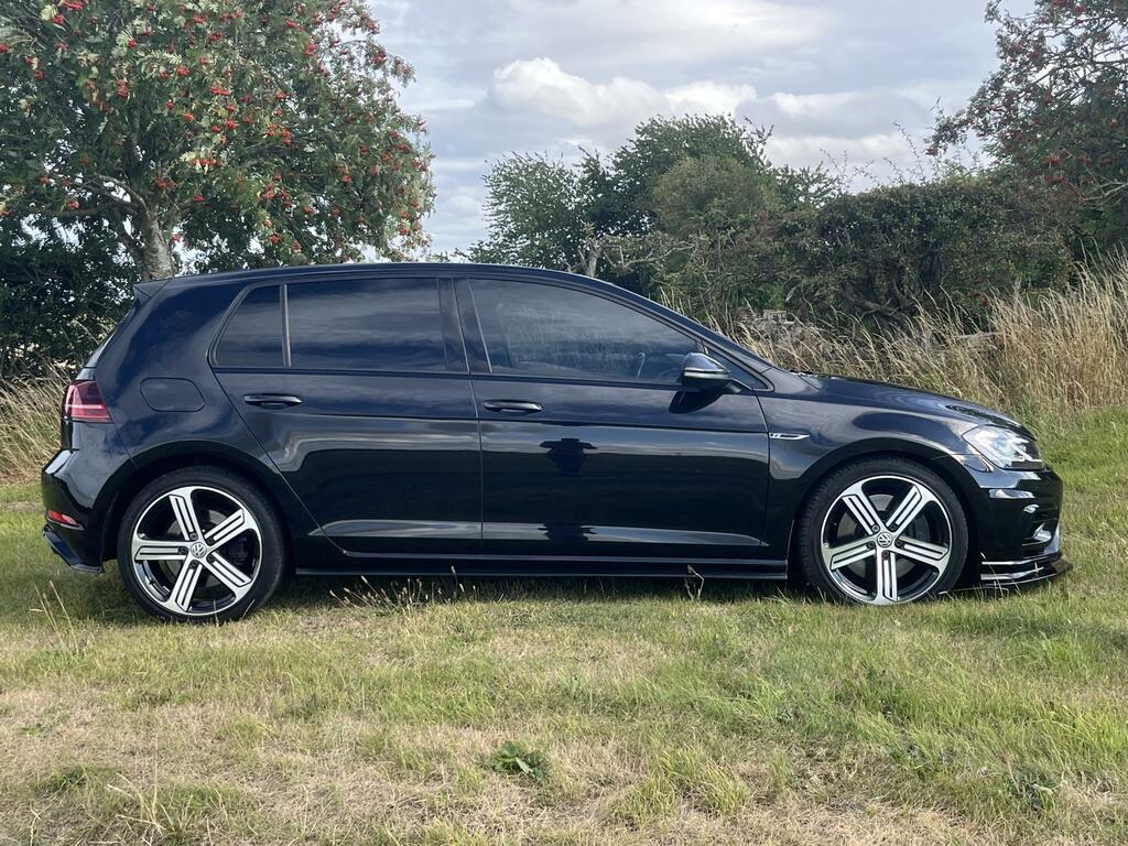 Volkswagen Golf R GJ18BPO Black #3