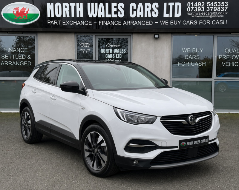 Vauxhall Grandland X 1.5 Turbo D Sri Nav White