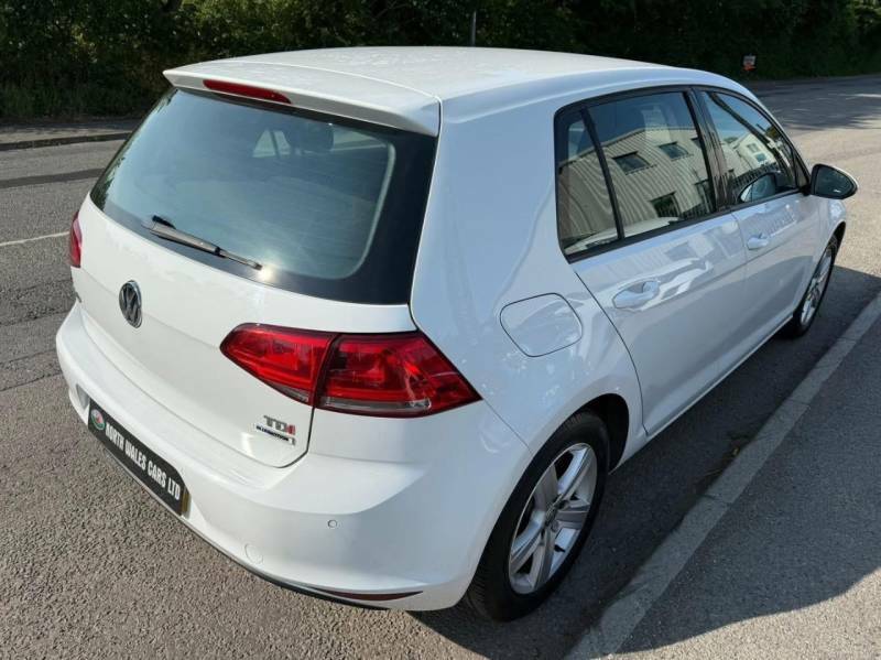 Volkswagen Golf 1.6 Tdi 110 Match White #4