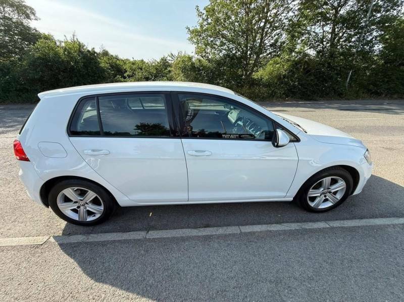 Volkswagen Golf 1.6 Tdi 110 Match White #6