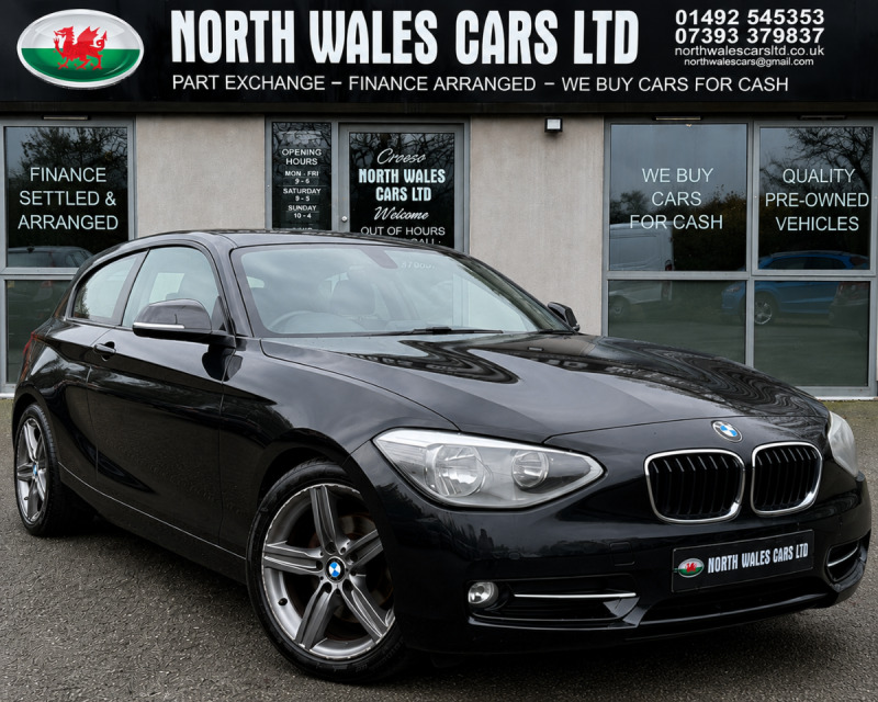 BMW 1 Series 116D Sport Step Black