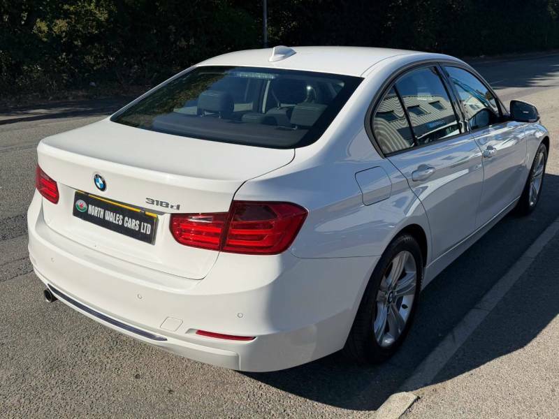 BMW 3 Series 318D Sport White #5