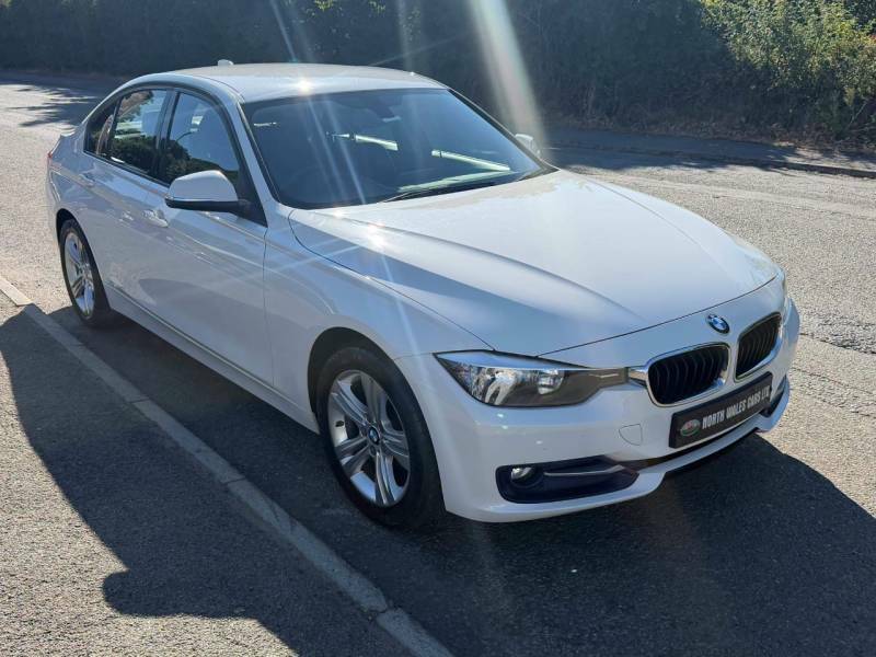 BMW 3 Series 318D Sport White #2
