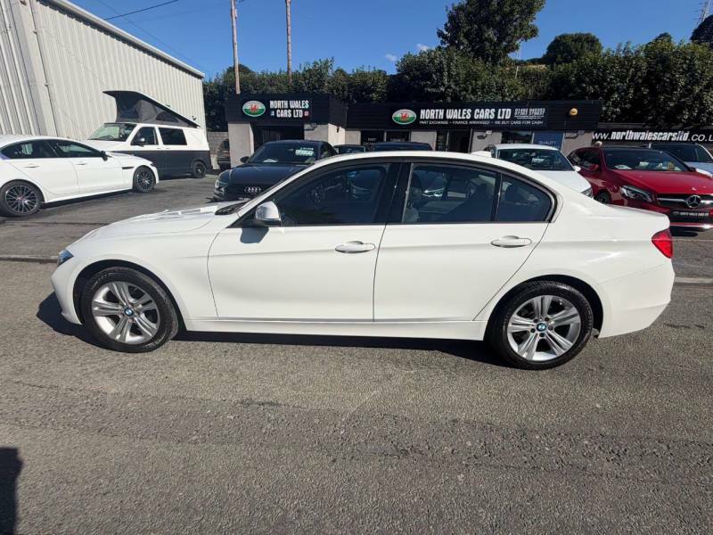BMW 3 Series 318D Sport White #6