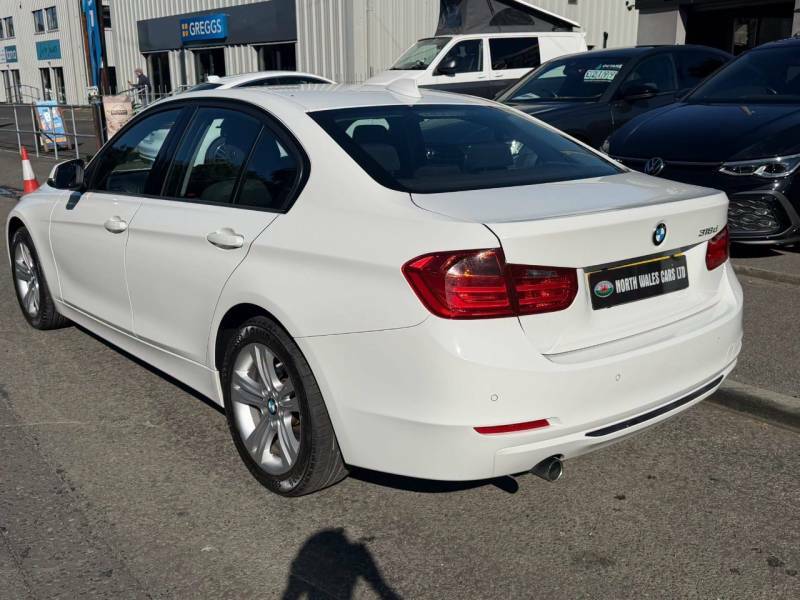 BMW 3 Series 318D Sport White #3