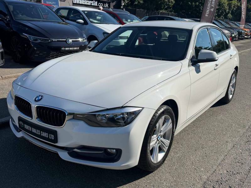 BMW 3 Series 318D Sport White #4
