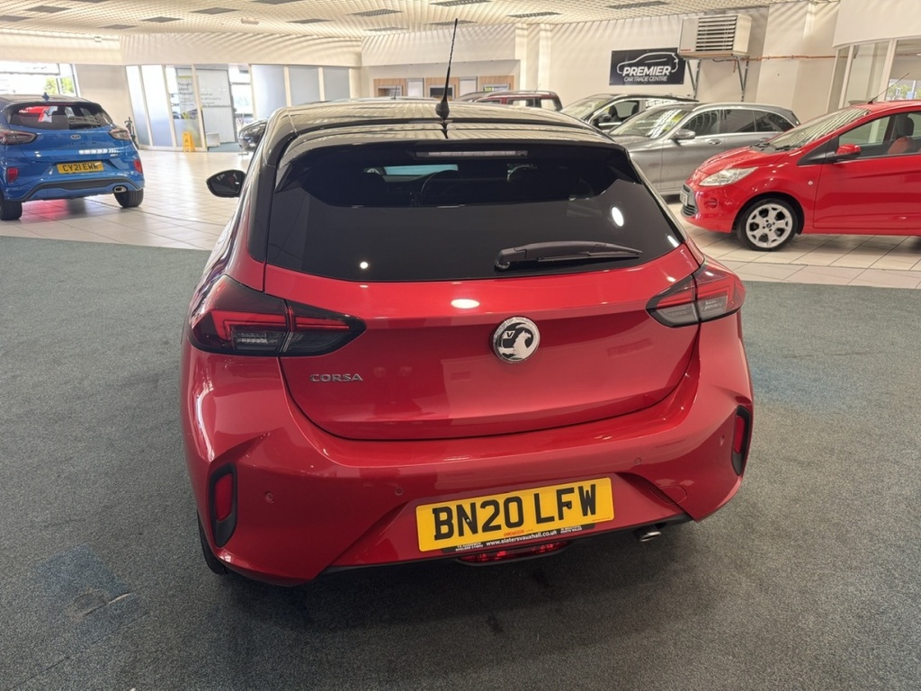 Vauxhall Corsa 1.2 Turbo Sri Premium BN20LFW Red #5