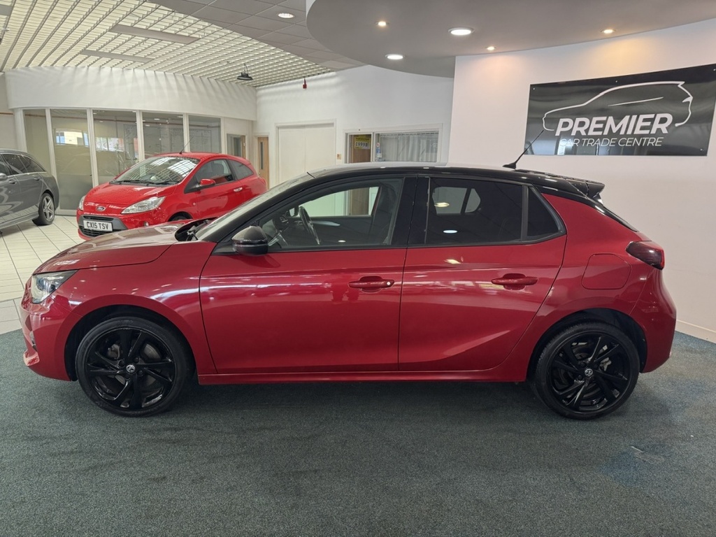 Vauxhall Corsa 1.2 Turbo Sri Premium BN20LFW Red #3