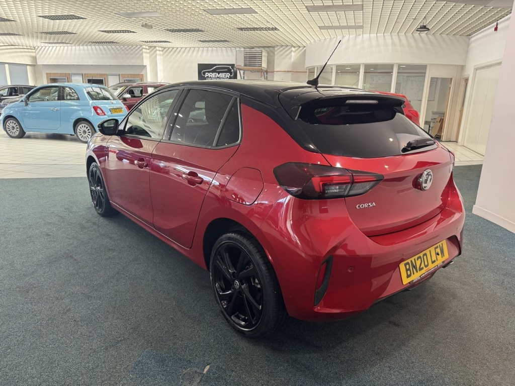 Vauxhall Corsa 1.2 Turbo Sri Premium BN20LFW Red #4