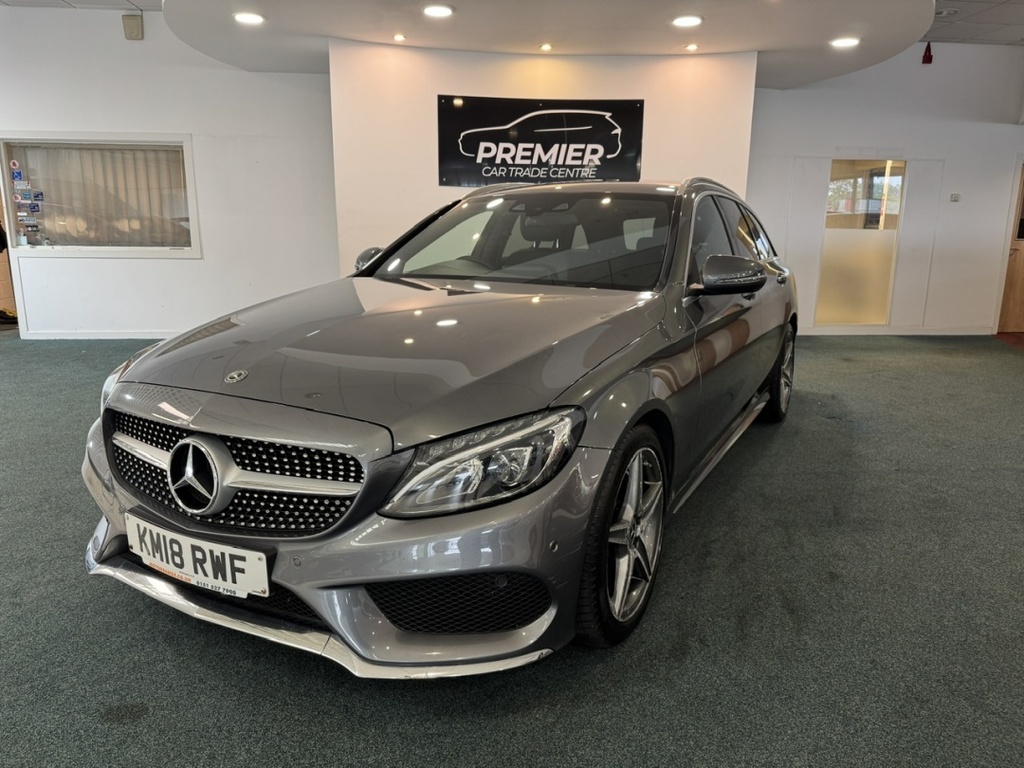 Mercedes-Benz C Class C220d Amg Line 9G-tronic Grey