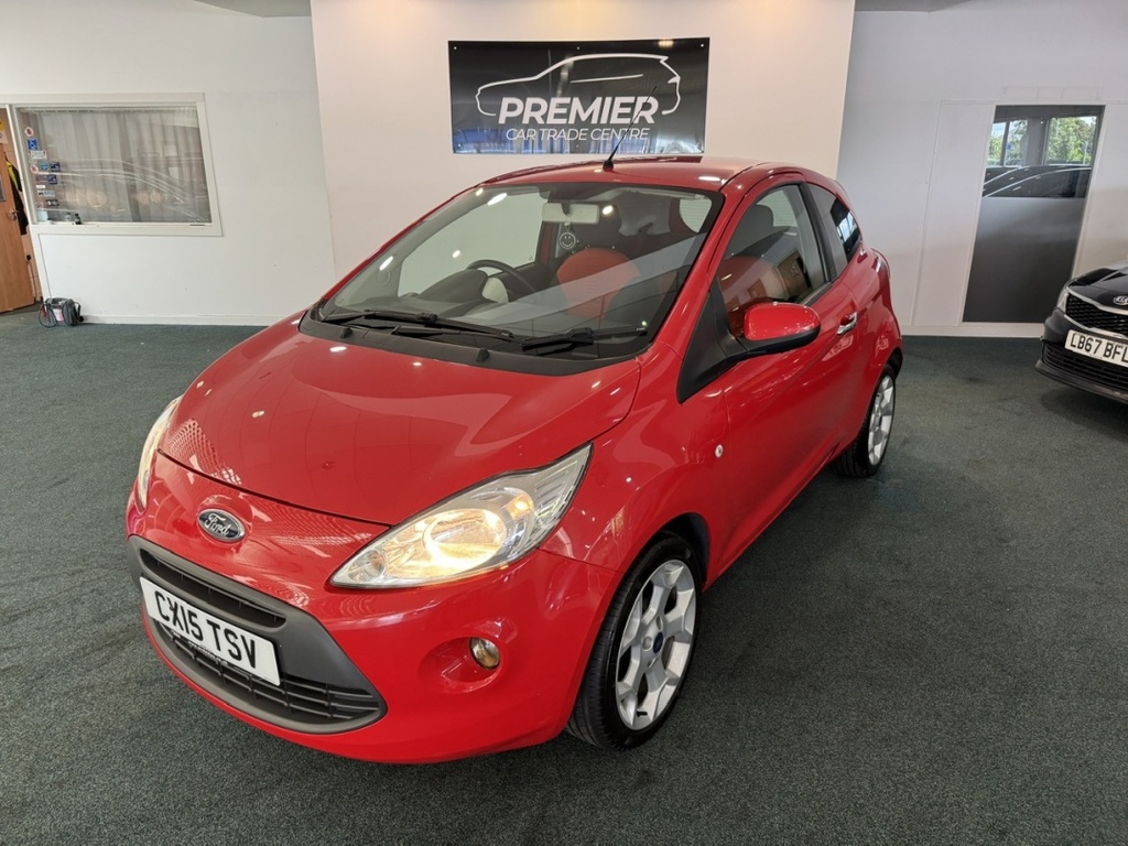 Ford KA 1.2 Titanium Start Stop Red