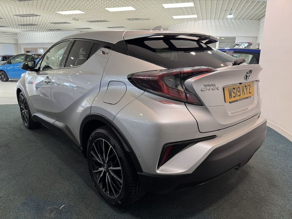Toyota C-Hr 1.8 Hybrid Excel Cvt Leather WS19KYZ Silver #4