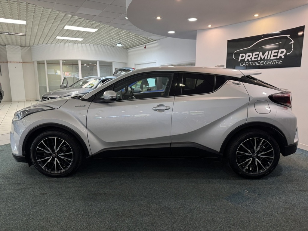 Toyota C-Hr 1.8 Hybrid Excel Cvt Leather WS19KYZ Silver #3