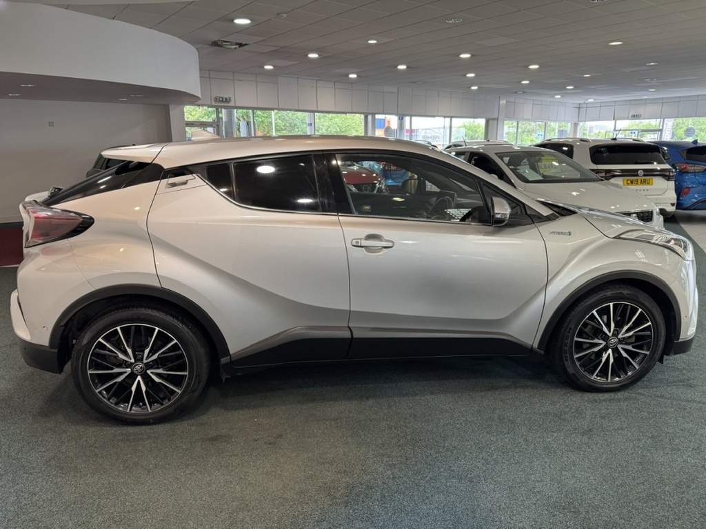 Toyota C-Hr 1.8 Hybrid Excel Cvt Leather WS19KYZ Silver #6