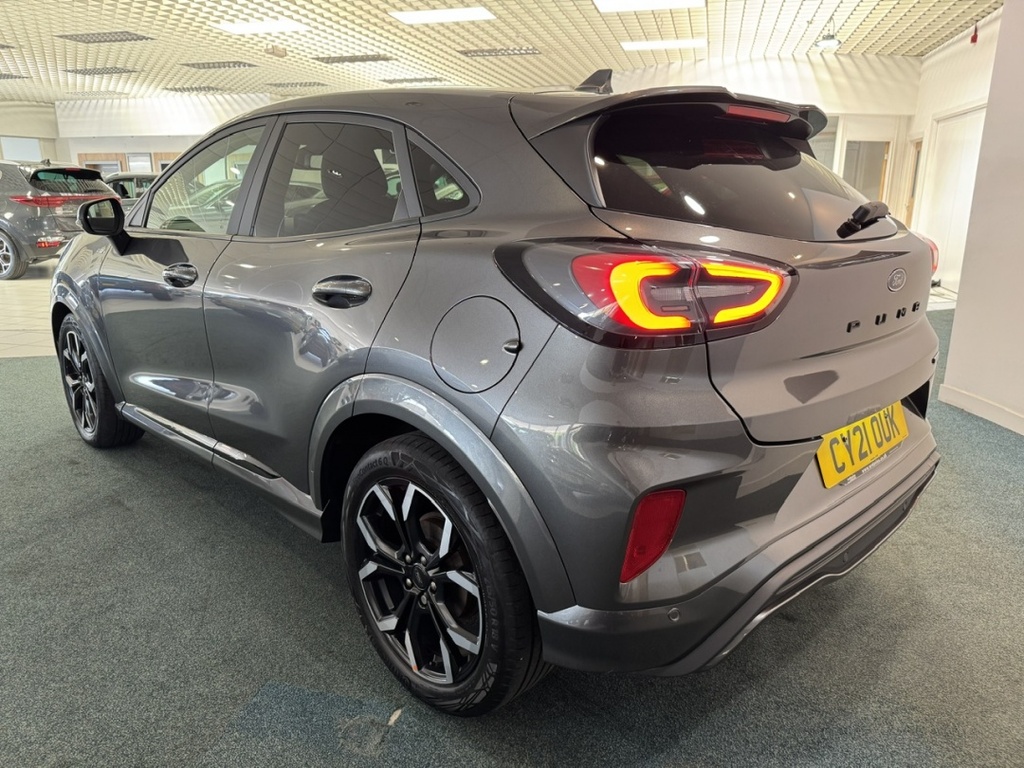 Ford Puma 1.0 Ecoboost Hybrid Mhev St-line X CY21OUK Grey #4