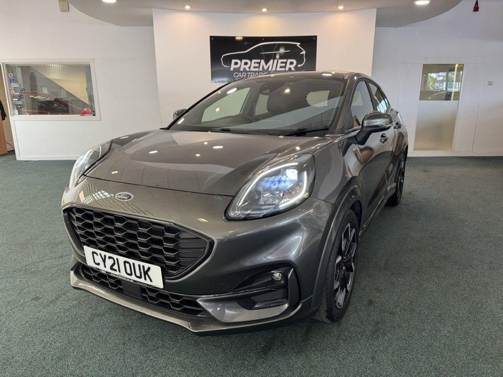 Ford Puma 1.0 Ecoboost Hybrid Mhev St-line X CY21OUK Grey