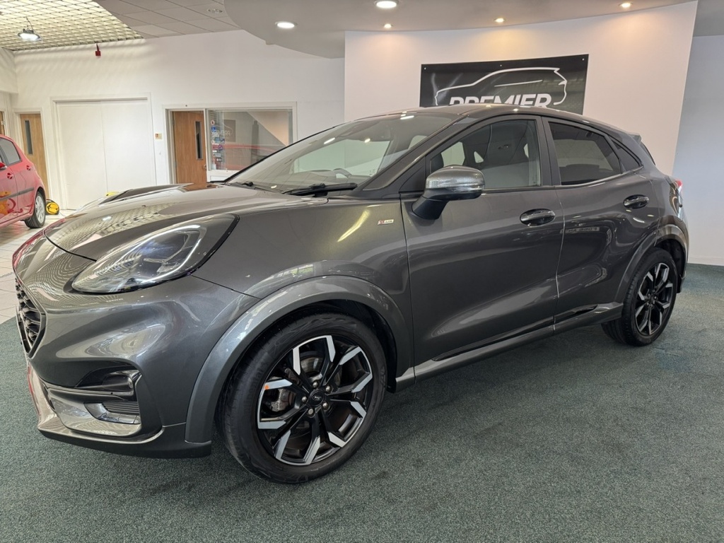 Ford Puma 1.0 Ecoboost Hybrid Mhev St-line X CY21OUK Grey #2