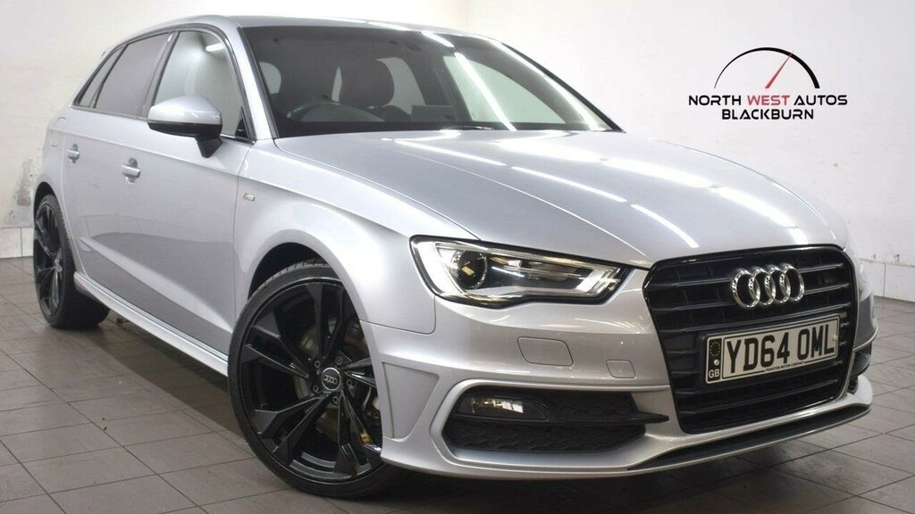 Audi A3 2.0 Tdi S Line Sportback Euro 6 Ss Silver