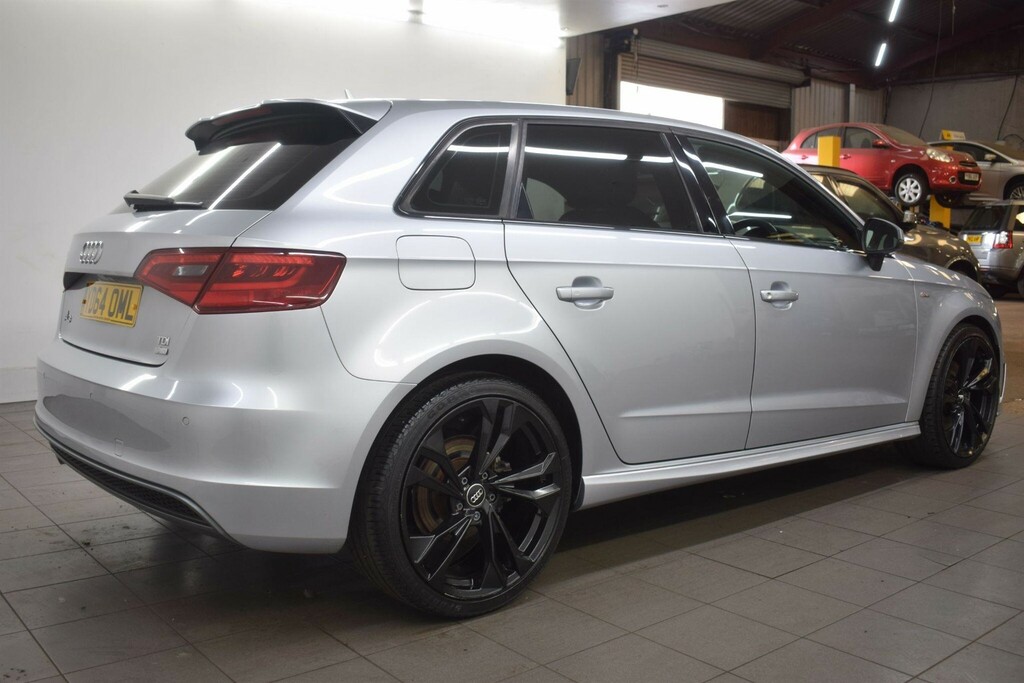 Audi A3 2.0 Tdi S Line Sportback Euro 6 Ss YD64OML Silver #2