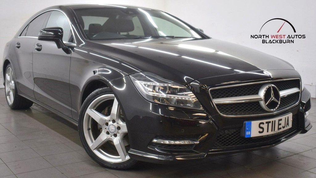 Mercedes-Benz CLS 3.0 Cls350 Cdi V6 Blueefficiency Sport Coupe G-tro Black