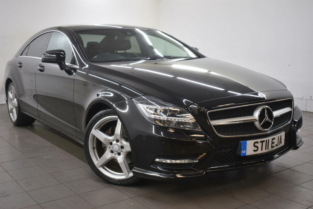 Mercedes-Benz CLS 3.0 Cls350 Cdi V6 Blueefficiency Sport Coupe G-tro Black #6