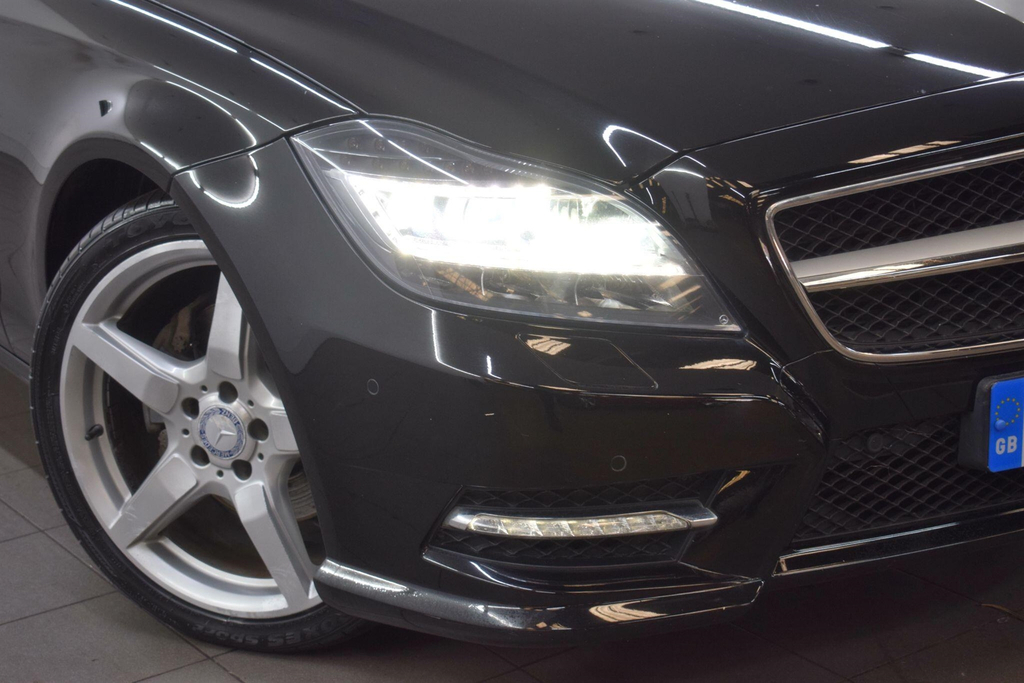Mercedes-Benz CLS 3.0 Cls350 Cdi V6 Blueefficiency Sport Coupe G-tro Black #5