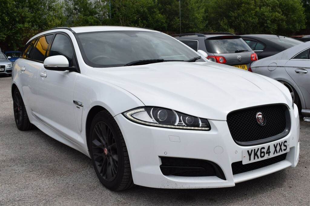 Jaguar XF 2.2 D Luxury Sportbrake Blue #12