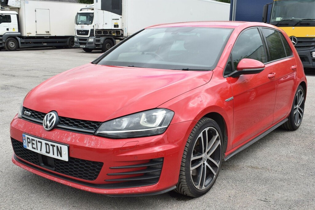 Volkswagen Golf 2.0 Tdi Bluemotion Tech Gtd Euro 6 Ss PE17DTN Red #5