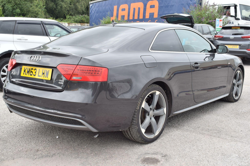 Audi A5 2.0 Tdi S Line S Tronic Quattro Euro 5 Ss Grey #2