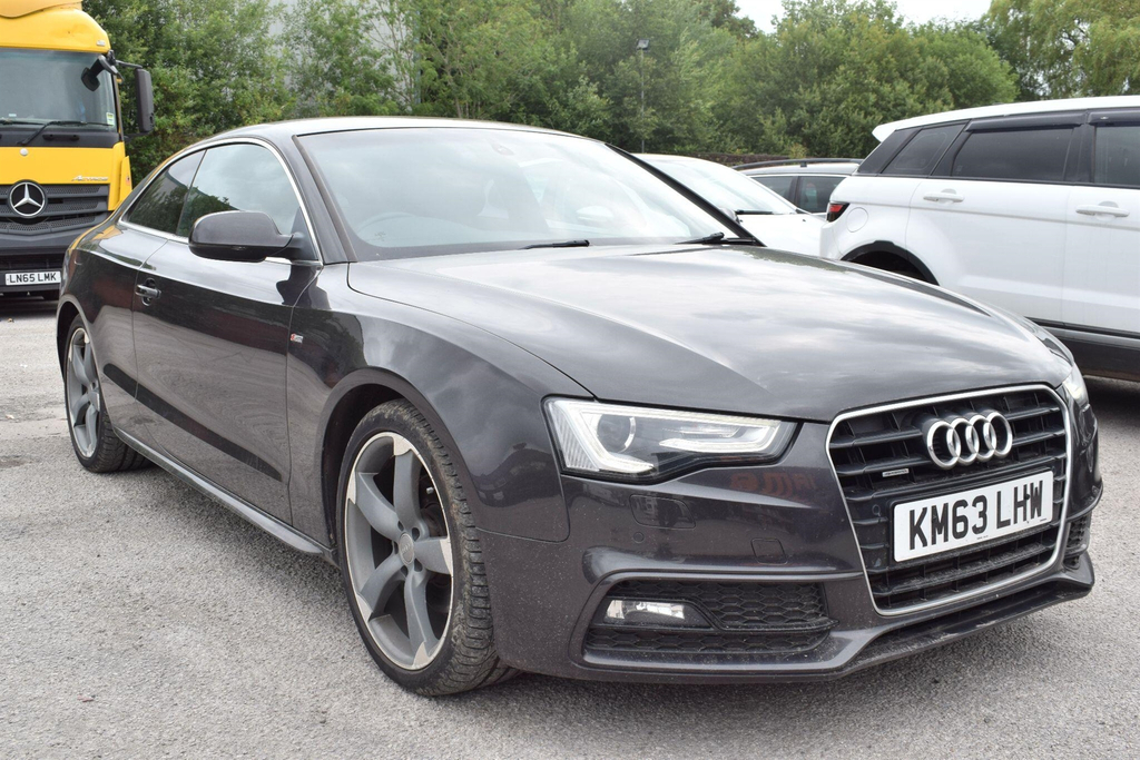 Audi A5 2.0 Tdi S Line S Tronic Quattro Euro 5 Ss Grey