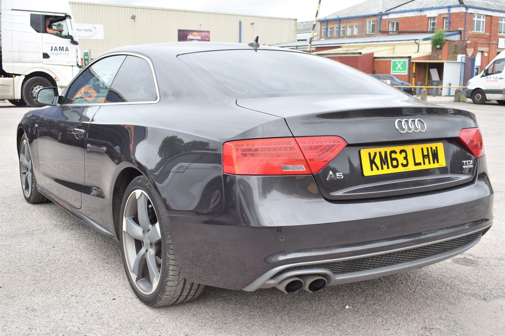 Audi A5 2.0 Tdi S Line S Tronic Quattro Euro 5 Ss Grey #6