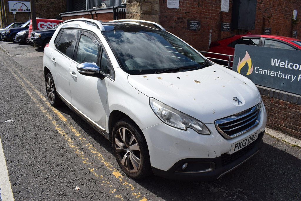 Peugeot 2008 1.6 E-hdi Feline Euro 5 Ss Calima White