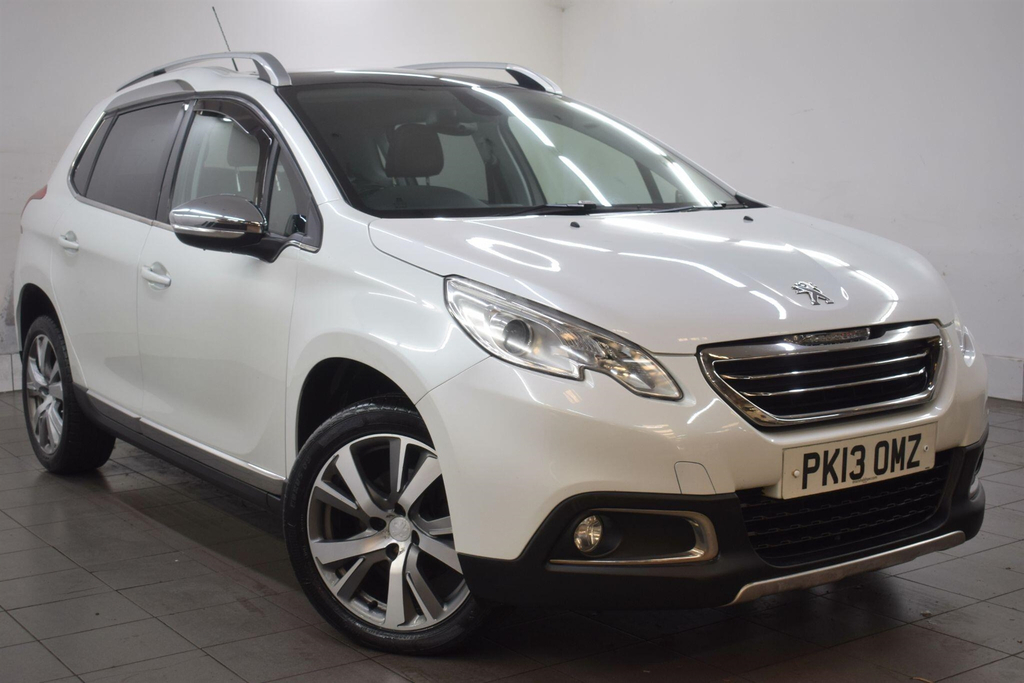 Peugeot 2008 1.6 E-hdi Feline Euro 5 Ss Calima White #5