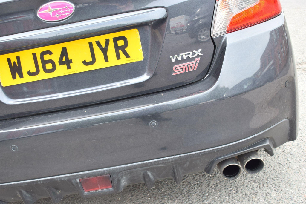 Subaru WRX STI Saloon Blue #11