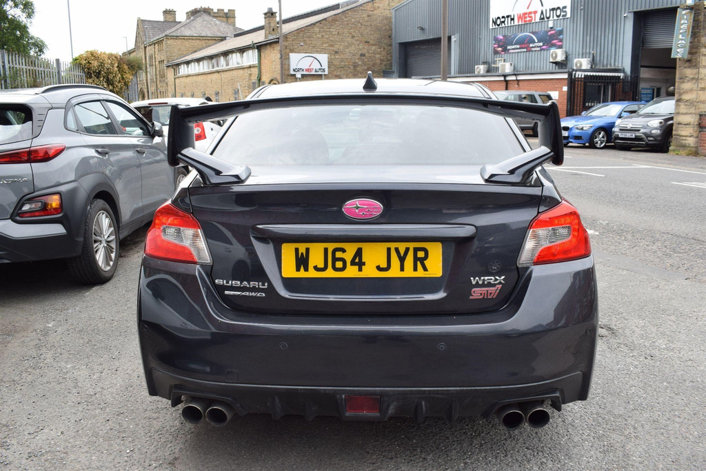 Subaru WRX STI Saloon Blue #19