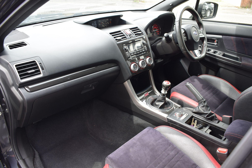 Subaru WRX STI Saloon Blue #23