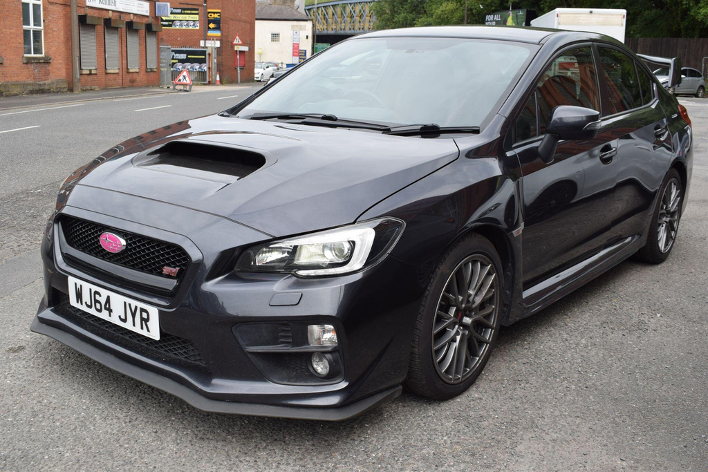 Subaru WRX STI Saloon Blue #17