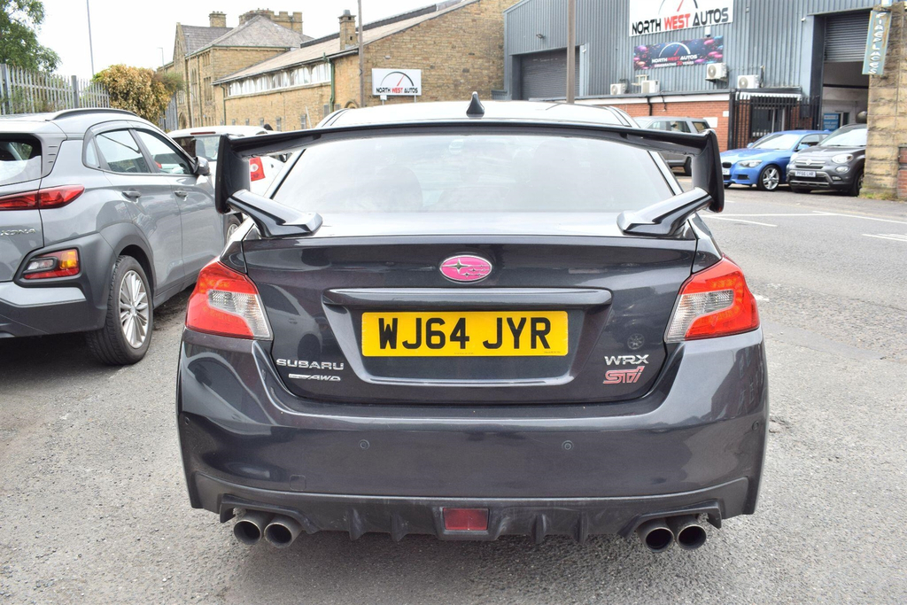 Subaru WRX STI Saloon Blue #10
