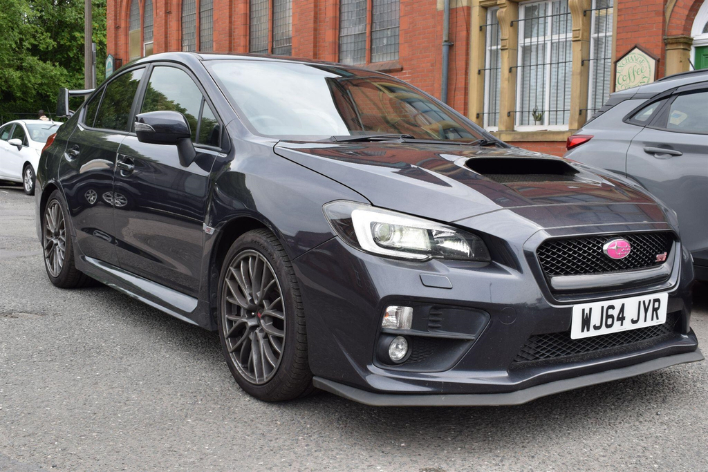 Subaru WRX STI Saloon Blue #14
