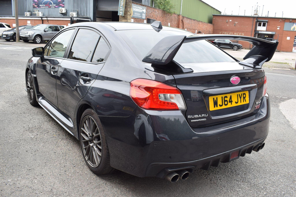 Subaru WRX STI Saloon Blue #12