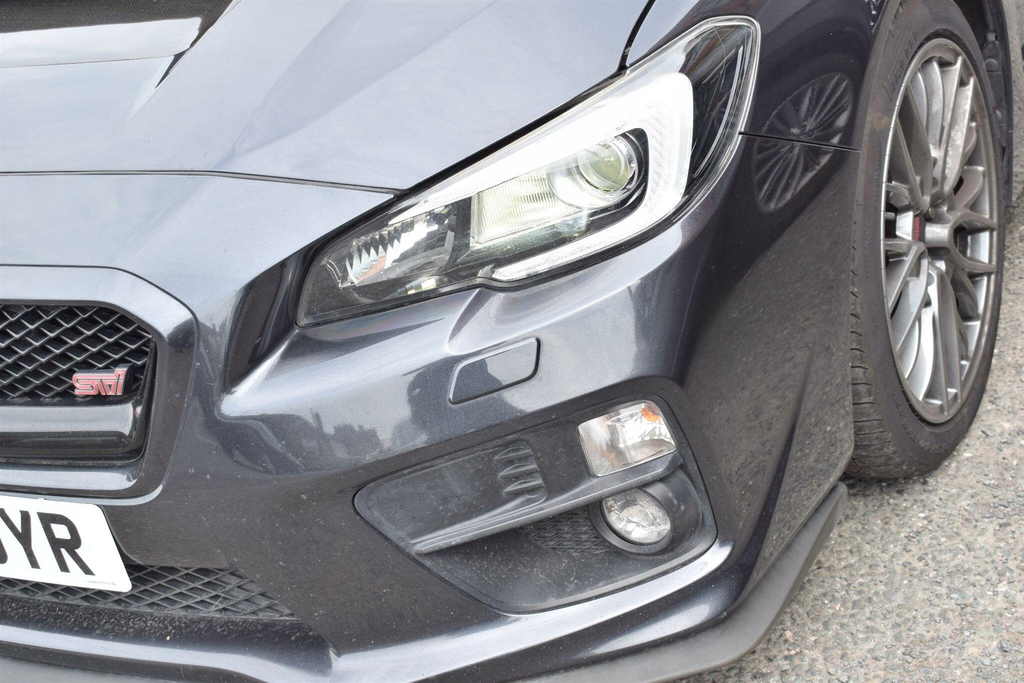 Subaru WRX STI Saloon Blue #8