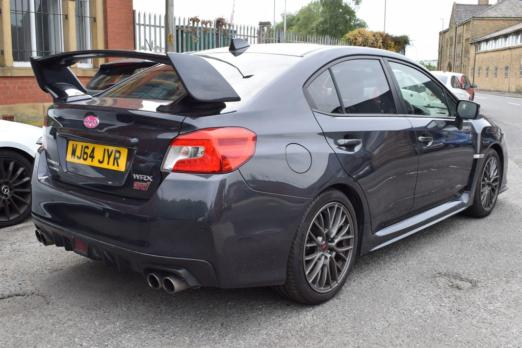Subaru WRX STI Saloon Blue #21