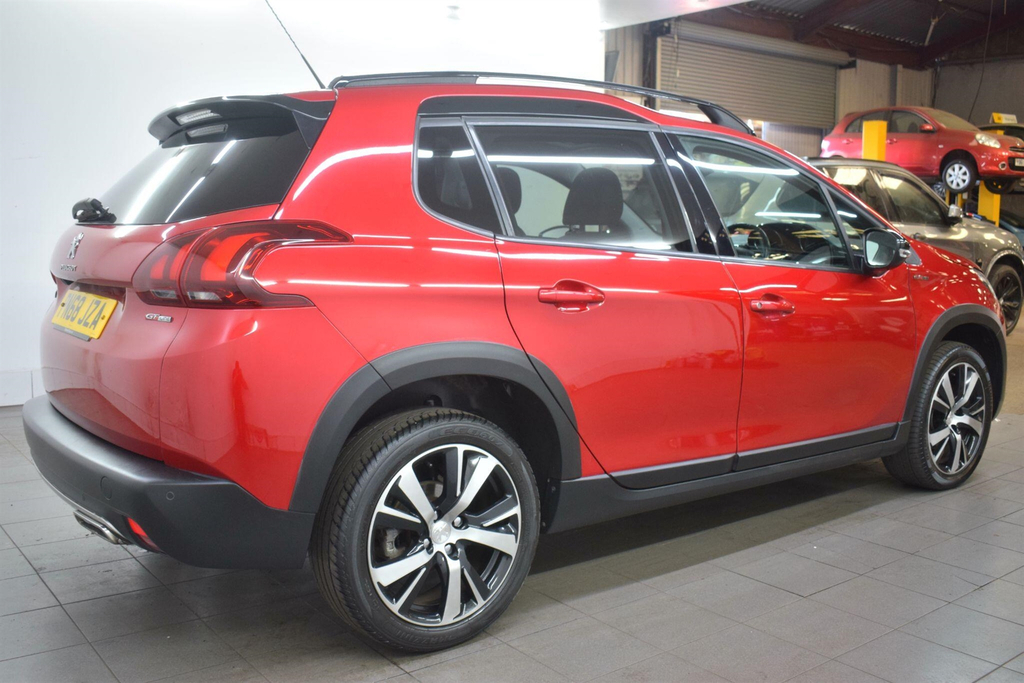 Peugeot 2008 1.2 Puretech Gpf Gt Line Euro 6 Ss PN68JZA Red #2