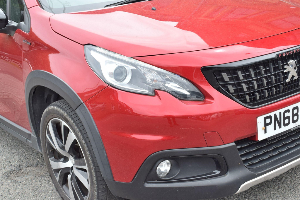 Peugeot 2008 1.2 Puretech Gpf Gt Line Euro 6 Ss Red #6