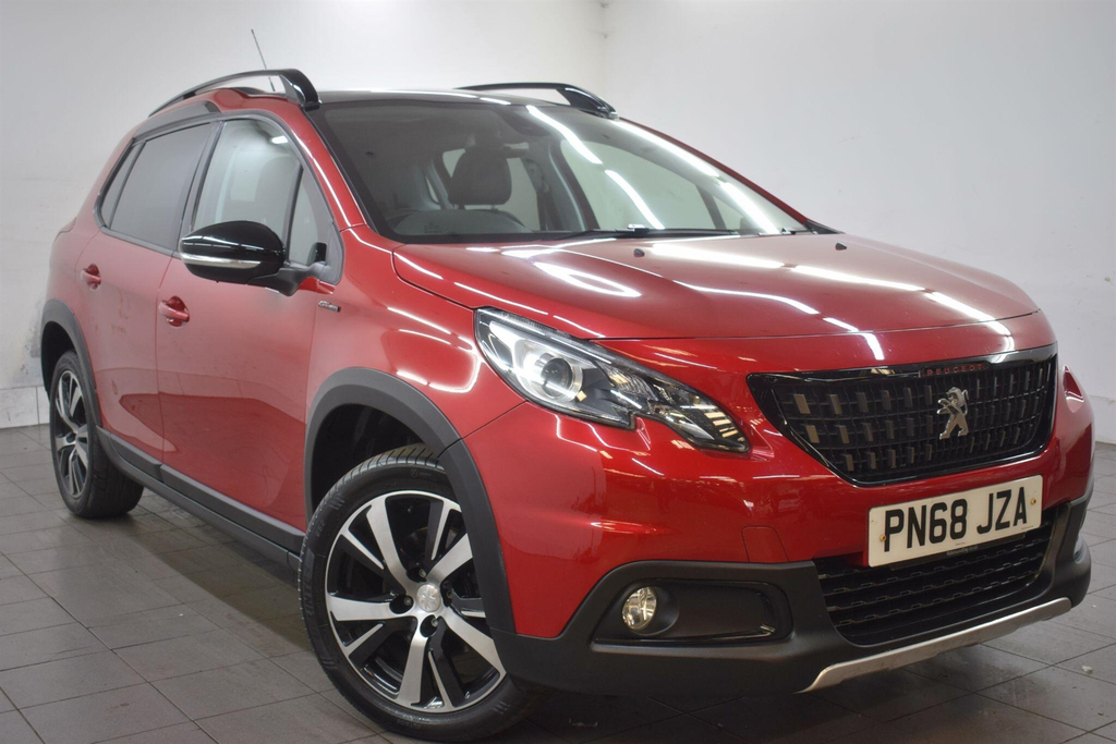 Peugeot 2008 1.2 Puretech Gpf Gt Line Euro 6 Ss PN68JZA Red #5