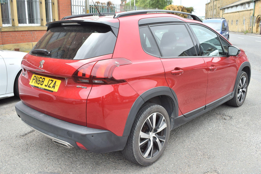 Peugeot 2008 1.2 Puretech Gpf Gt Line Euro 6 Ss Red #2