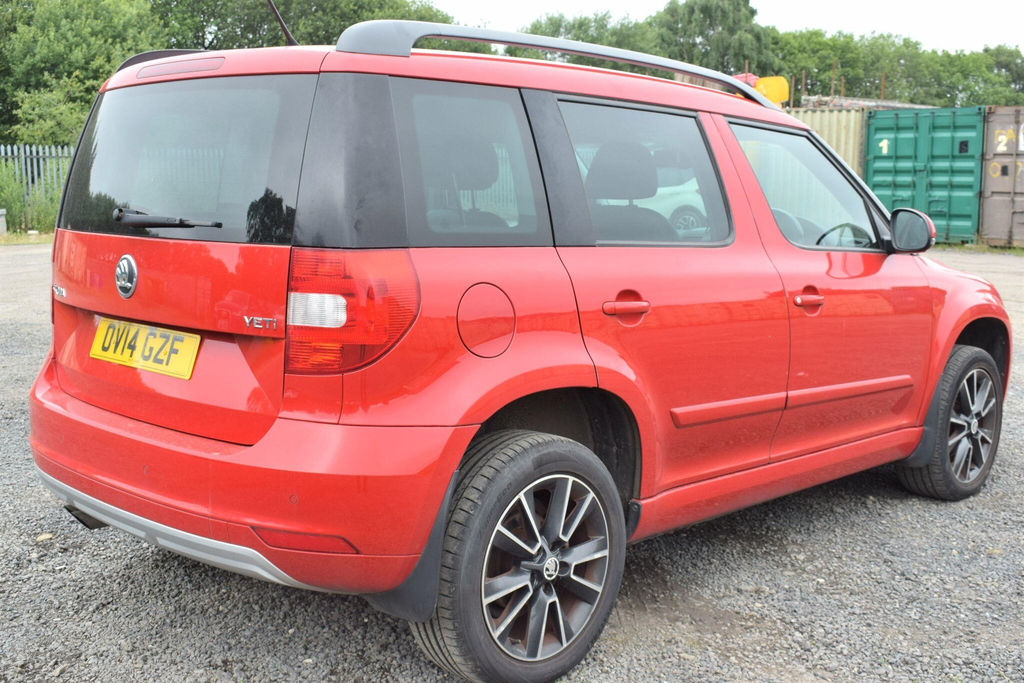 Skoda Yeti 2.0 Tdi Elegance Euro 5 Red #2
