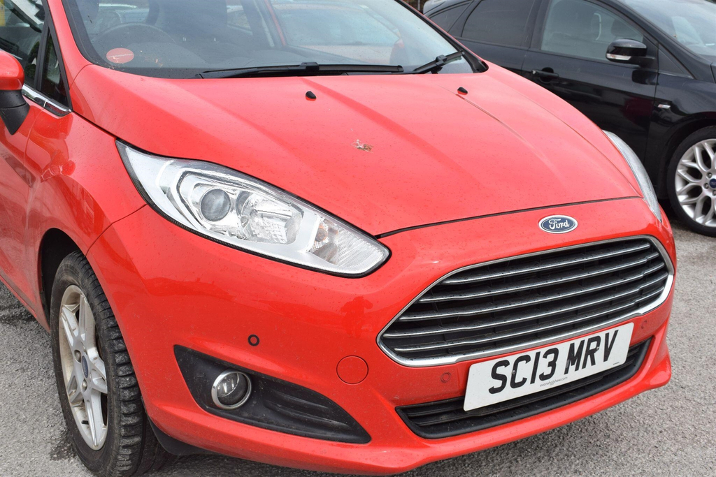 Ford Fiesta 1.0 Zetec Euro 5 Ss Red #5