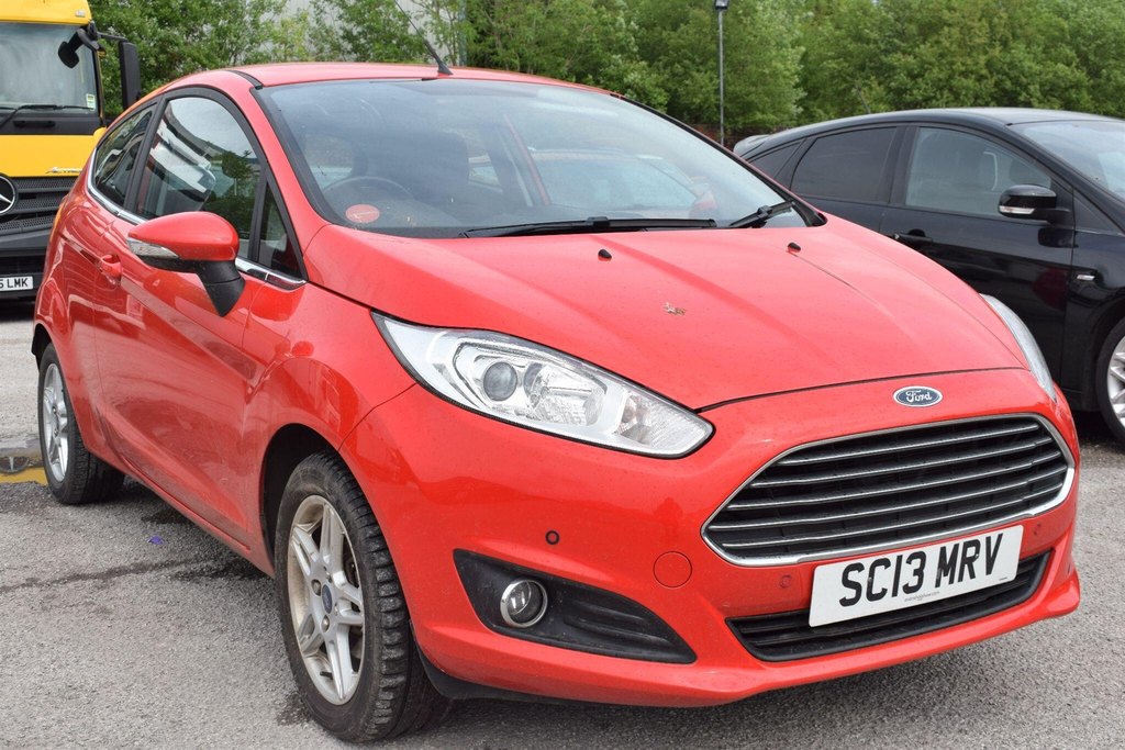Ford Fiesta 1.0 Zetec Euro 5 Ss Red